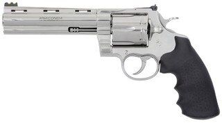 Colt Anaconda 44 Magnum DA/SA Revolver - 6" - Semi-Bright Stainless Steel